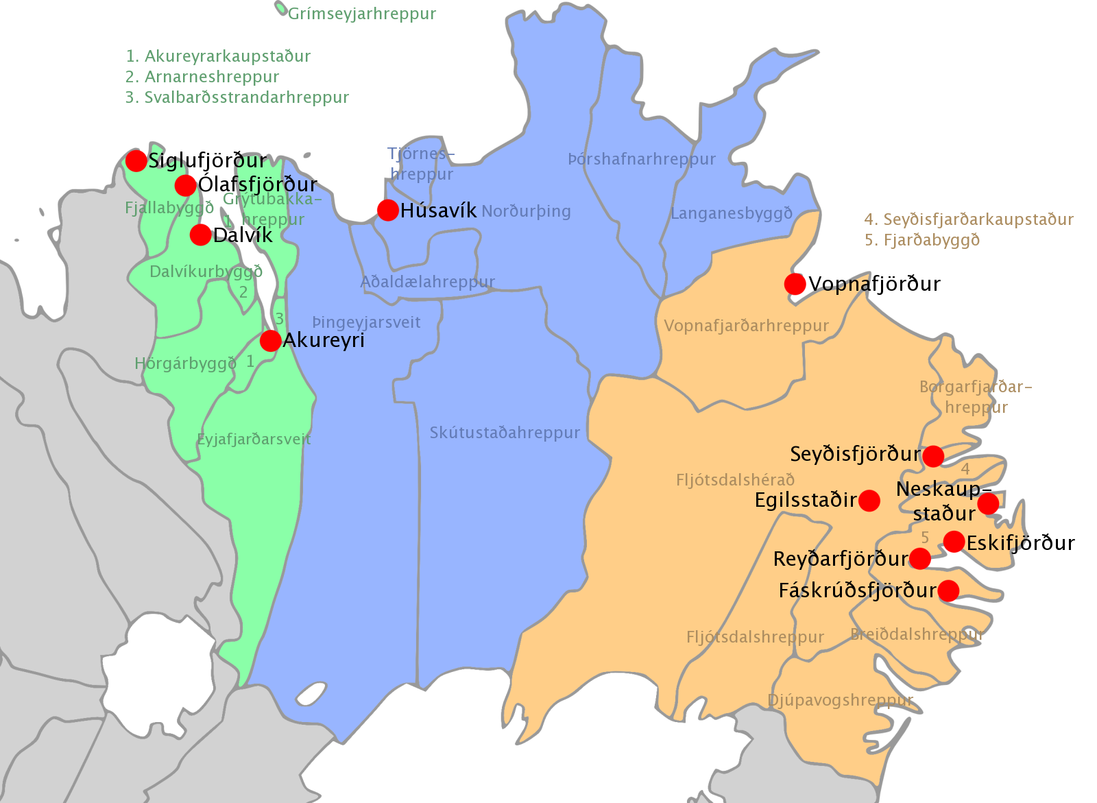 Daerah pilih Timur Laut