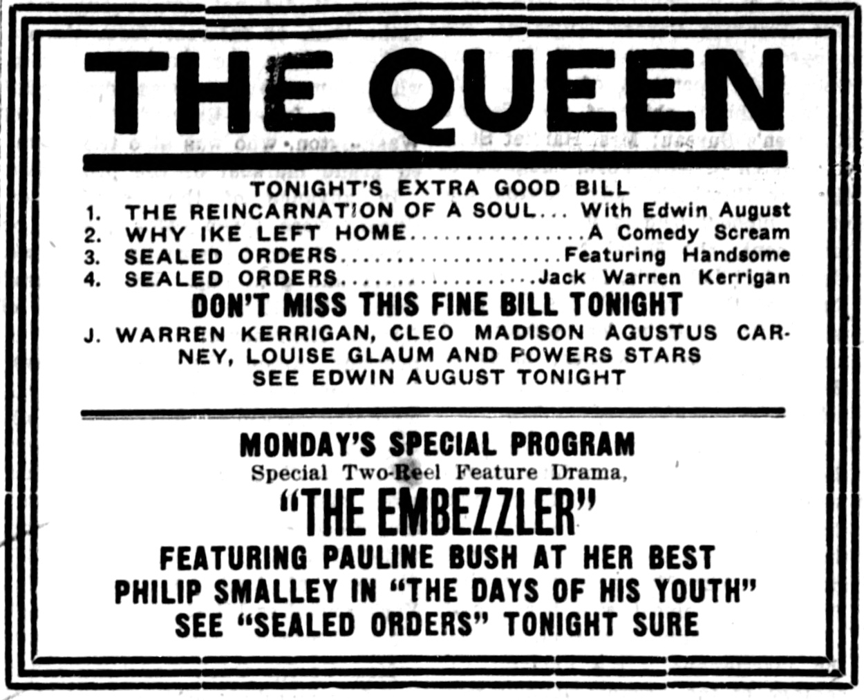 The Embezzler (film 1914)