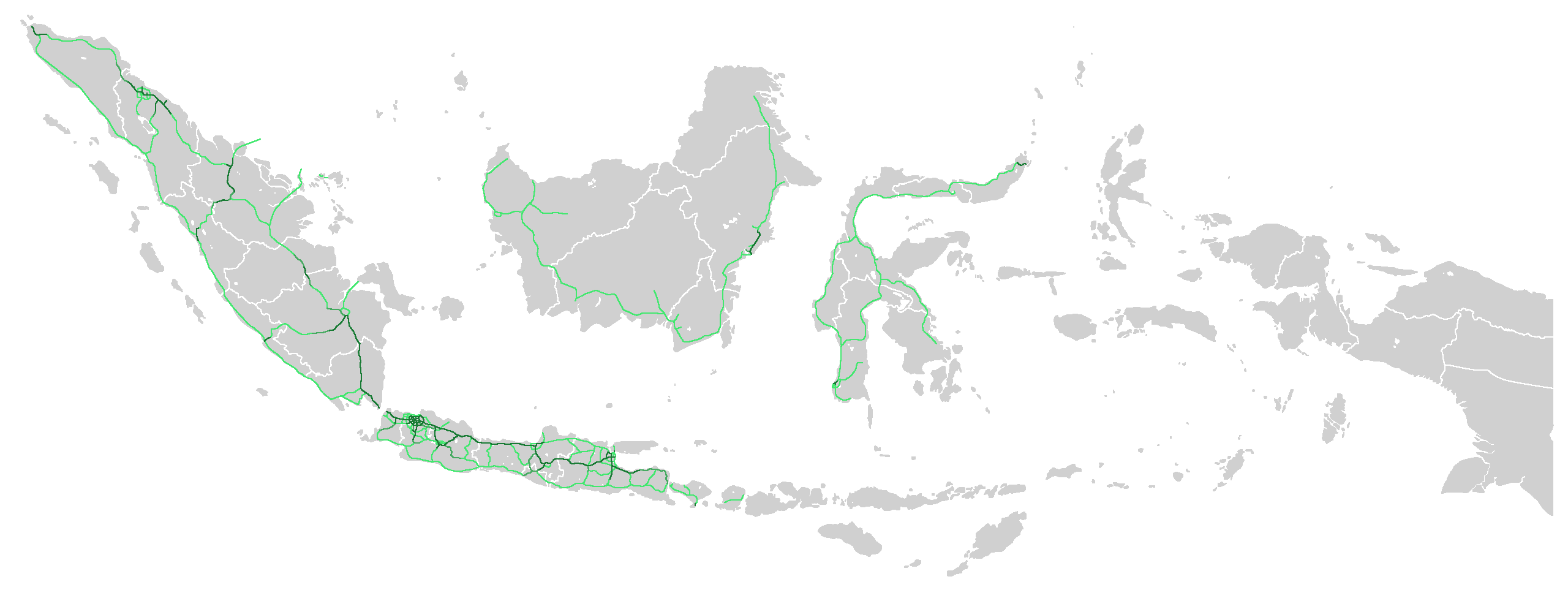 Daftar jalan tol di Indonesia