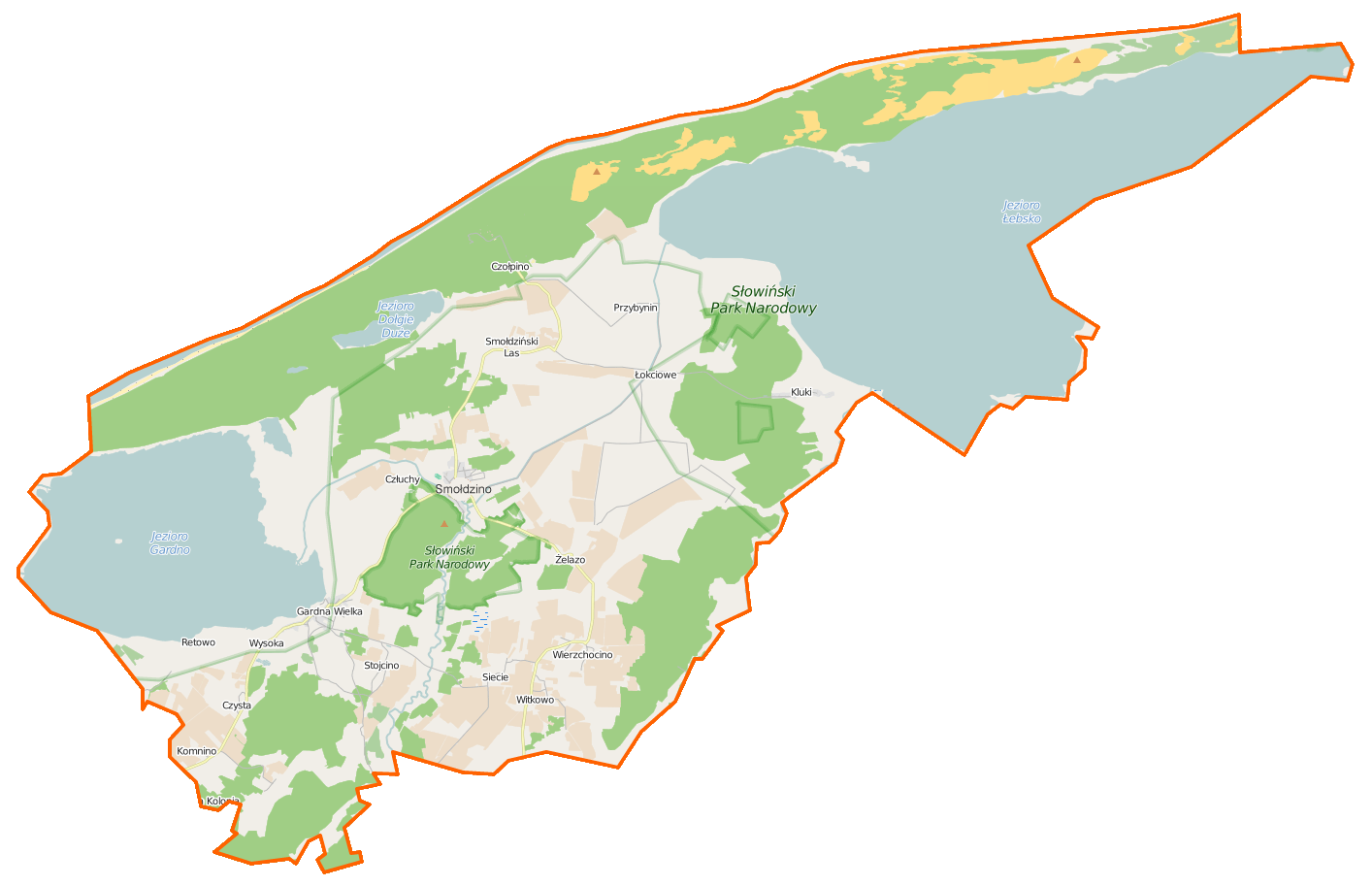 Smołdzino, Powiat Słupsk