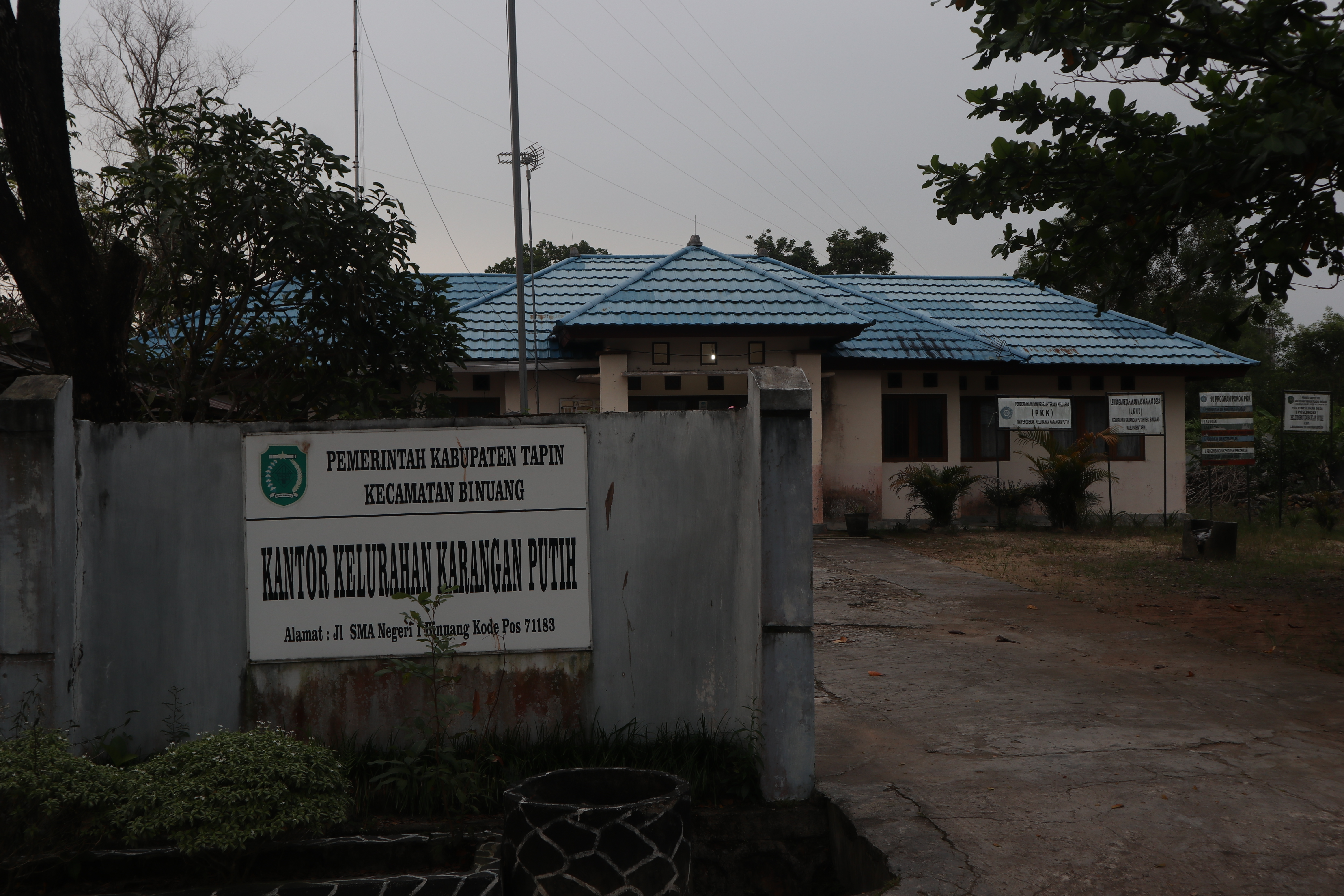 Karangan Putih, Binuang, Tapin