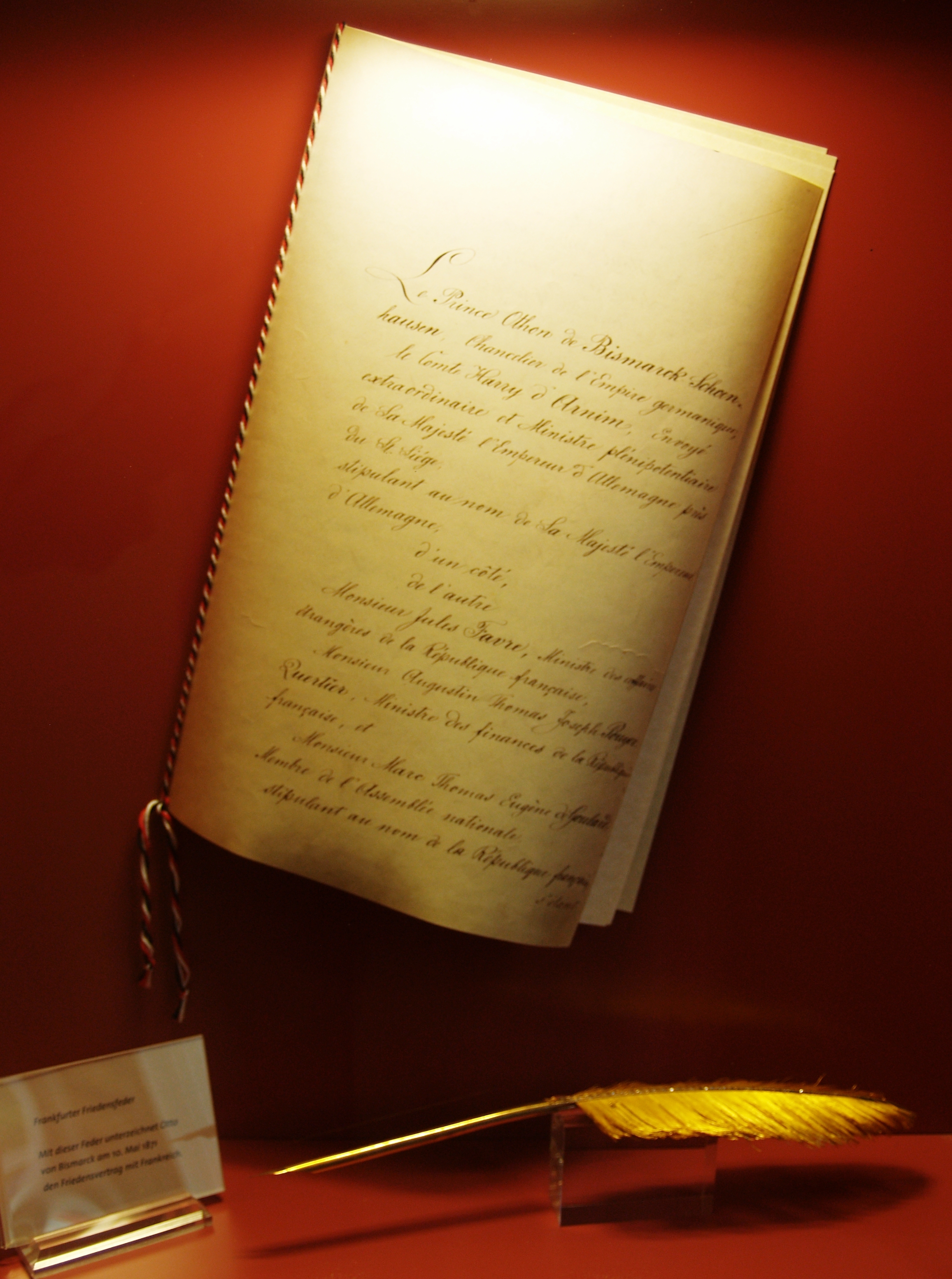 Perjanjian Frankfurt (1871)