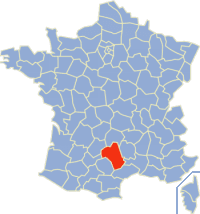 Komune di departemen Aveyron