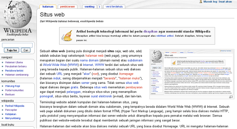 Situs web
