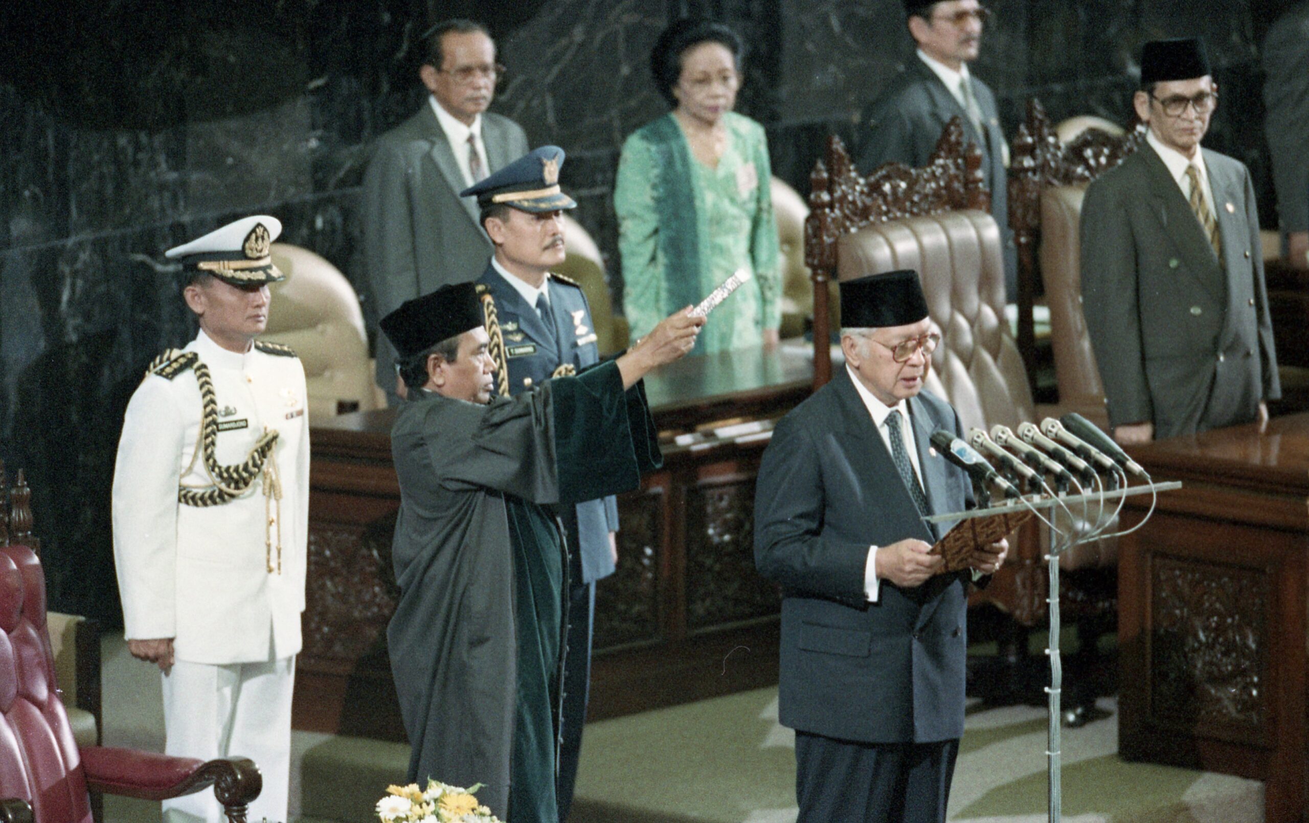 Pelantikan ketujuh Soeharto