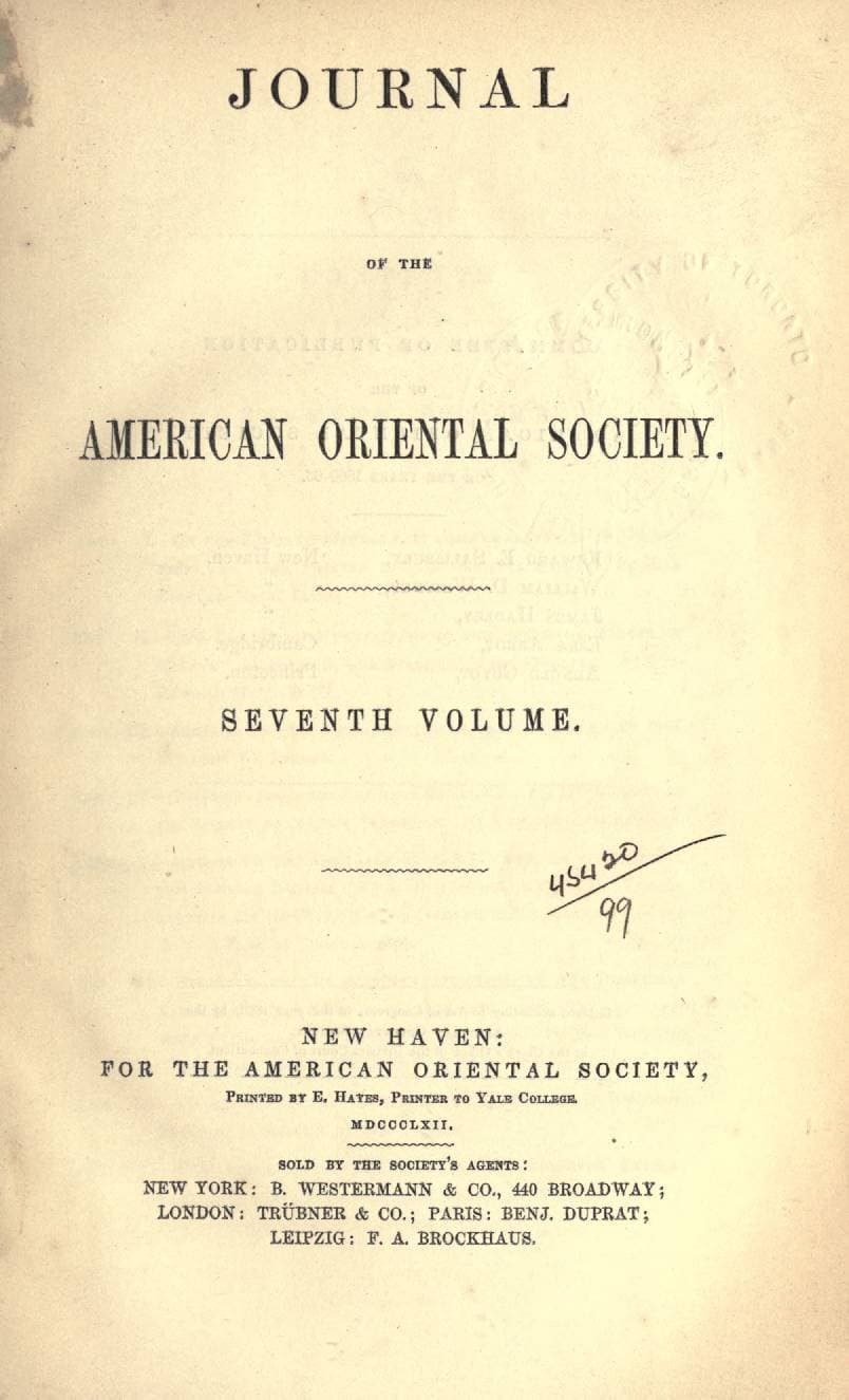American Oriental Society American Oriental Society