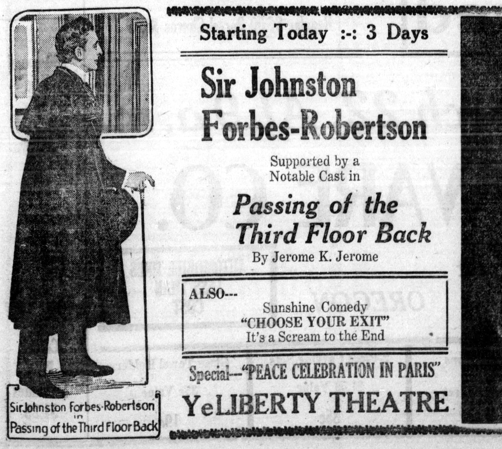 The Passing of the Third Floor Back (film 1918) The Passing of the Third Floor Back (film 1918)