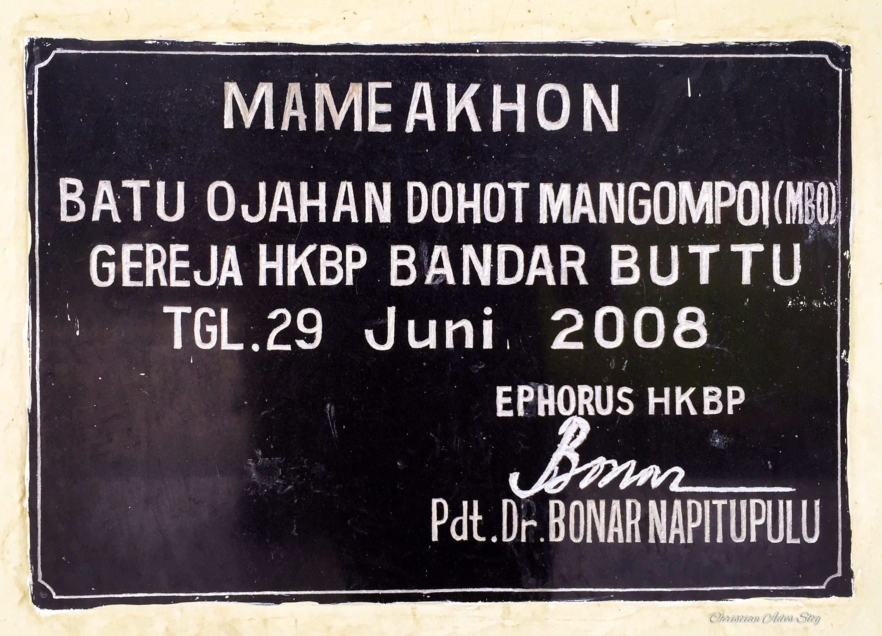 Bonar Napitupulu Bonar Napitupulu