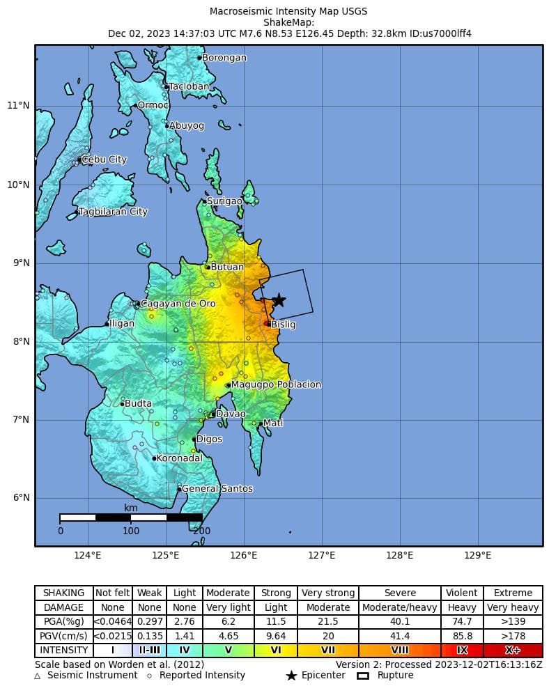 Gempa bumi Mindanao Desember 2023 Gempa bumi Mindanao Desember 2023