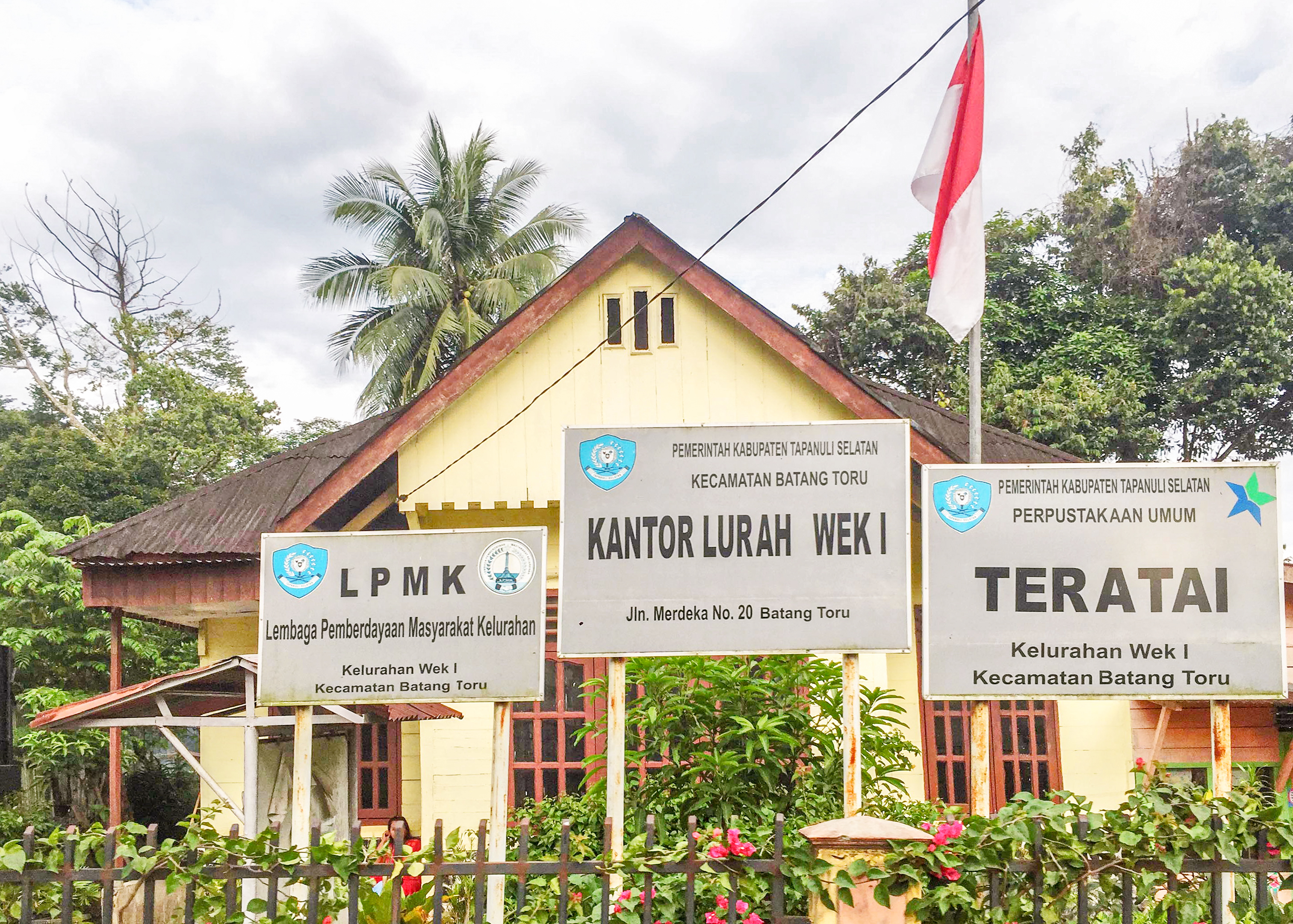Wek I, Batang Toru, Tapanuli Selatan Wek I, Batang Toru, Tapanuli Selatan