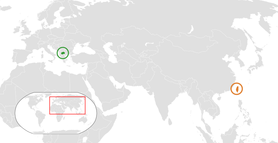 Hubungan Makedonia Utara dengan Taiwan Hubungan Makedonia Utara dengan Taiwan