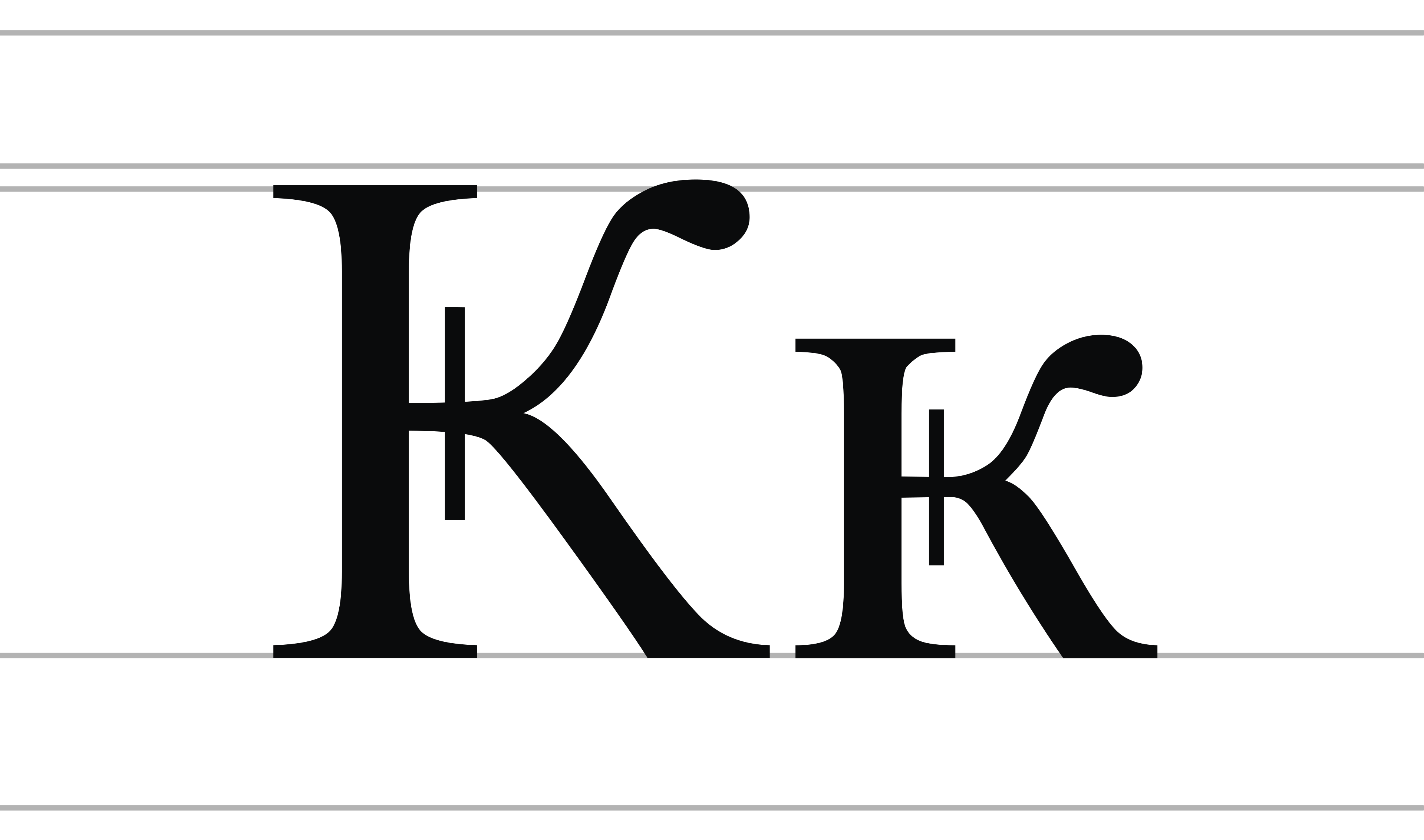 Ka dengan garis vertikal Ka dengan garis vertikal