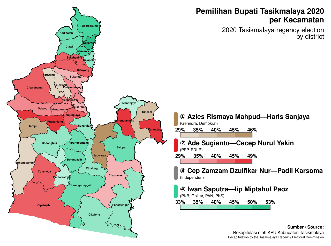 Pemilihan umum Bupati Tasikmalaya 2020 Pemilihan umum Bupati Tasikmalaya 2020
