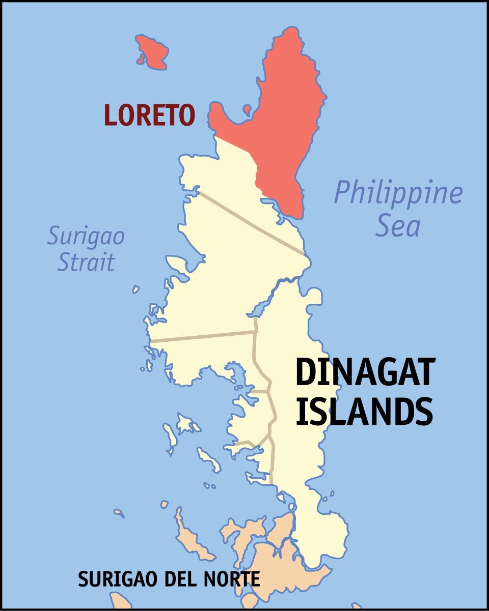 Loreto, Kepulauan Dinagat Loreto, Kepulauan Dinagat