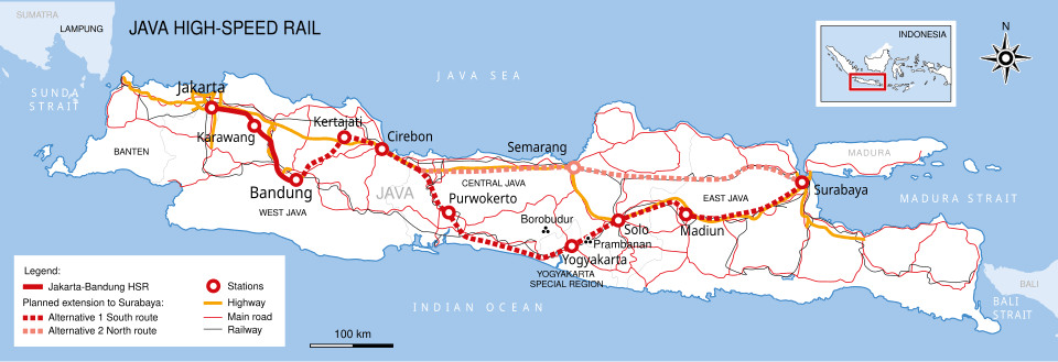 Kereta kecepatan tinggi di Indonesia Kereta kecepatan tinggi di Indonesia
