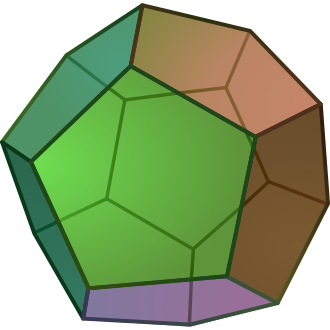 Dodekahedron beraturan Dodekahedron beraturan