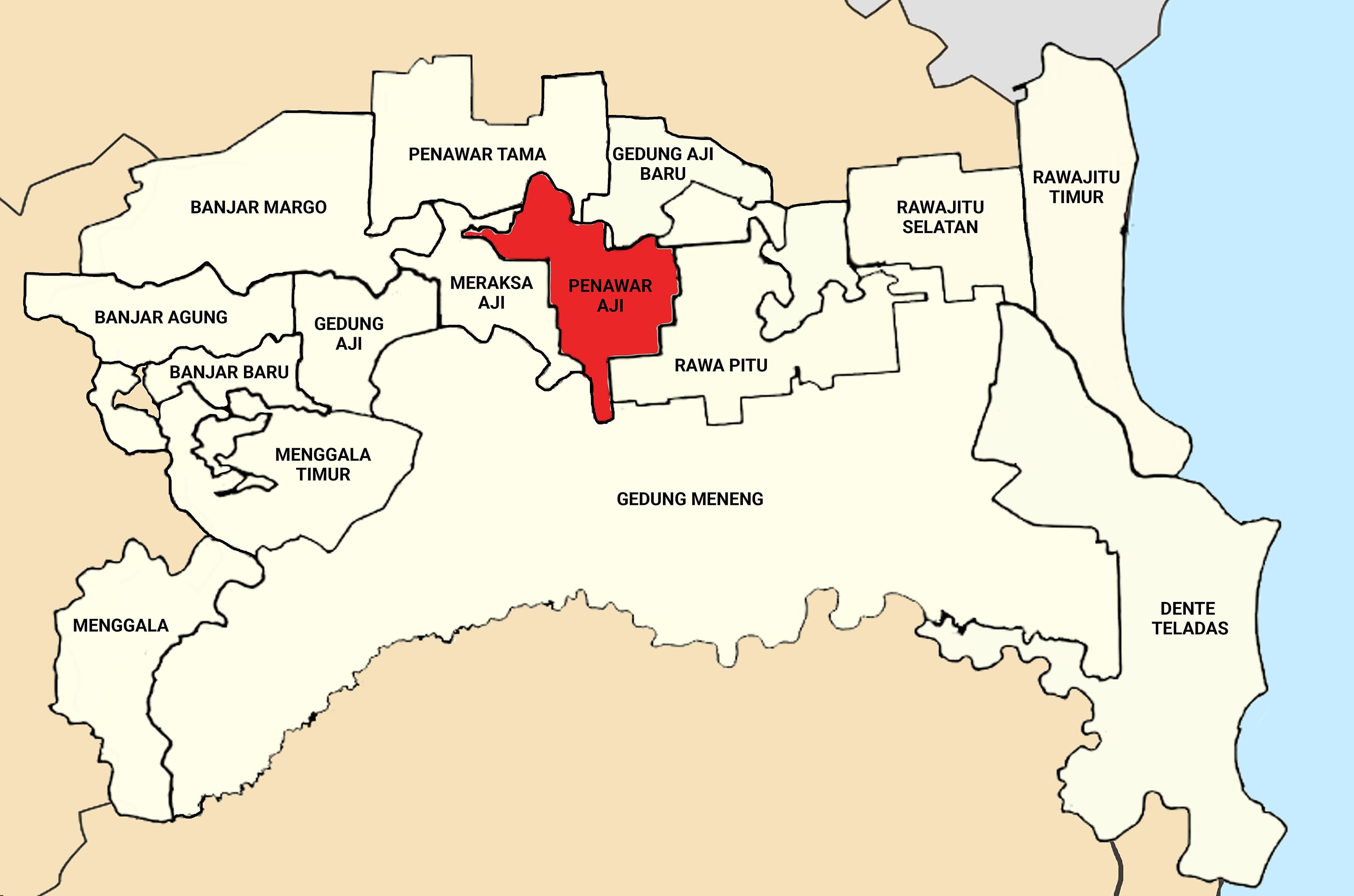 Penawar Aji, Tulang Bawang Penawar Aji, Tulang Bawang