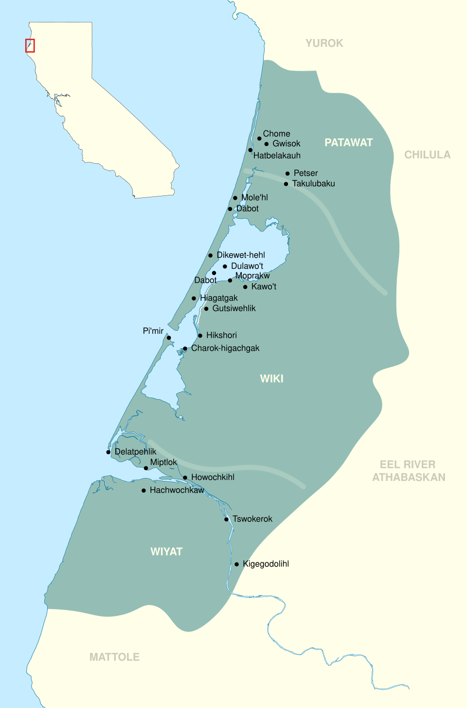 Bahasa Wiyot Bahasa Wiyot