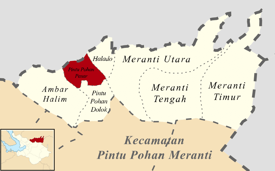 Pintu Pohan, Pintu Pohan Meranti, Toba Pintu Pohan, Pintu Pohan Meranti, Toba