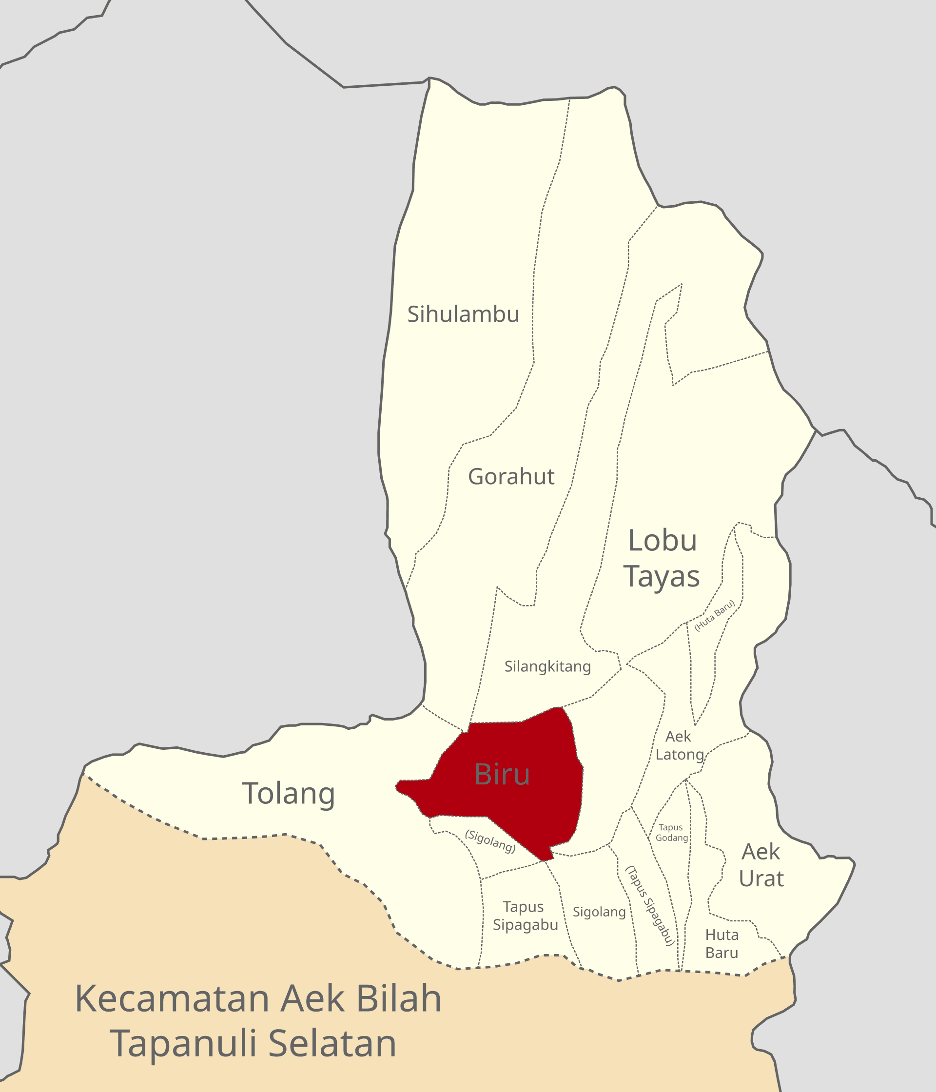 Biru, Aek Bilah, Tapanuli Selatan Biru, Aek Bilah, Tapanuli Selatan