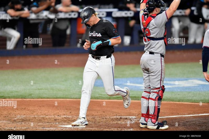 Kyle Stowers Beraksi, Braves Tumbangkan Marlins 9-3