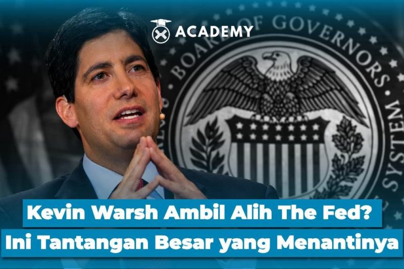 Warsh sworn in as Fed chair, Siap Menghadapi Tantangan Ekonomi
