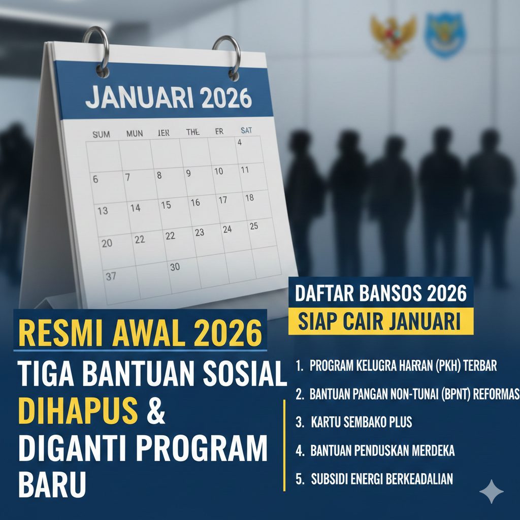 Ada yang dihapus, ini aturan baru dan daftar bansos cair mulai Juli 2026: Apa yang Harus Diketahui