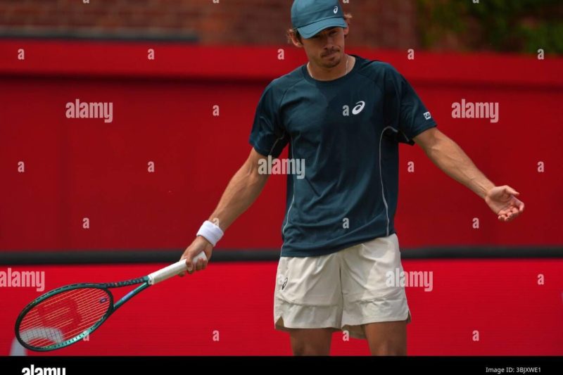 Alex De Minaur’s Grass Court Dreams Shattered at Queen’s Club