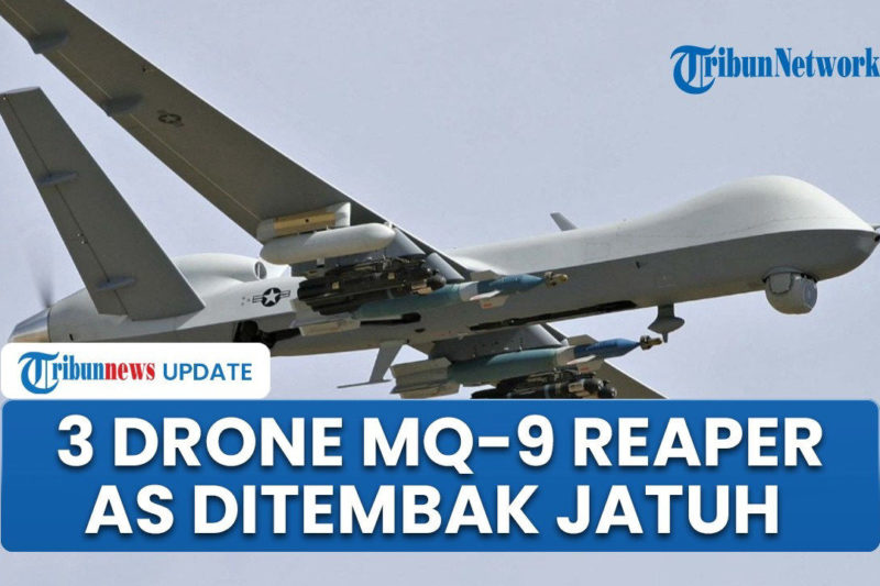 Drone Predator AS Ditembak Jatuh IRGC, Senjata MQ-1 Dikenal Canggih Intai Musuh dari Jauh
