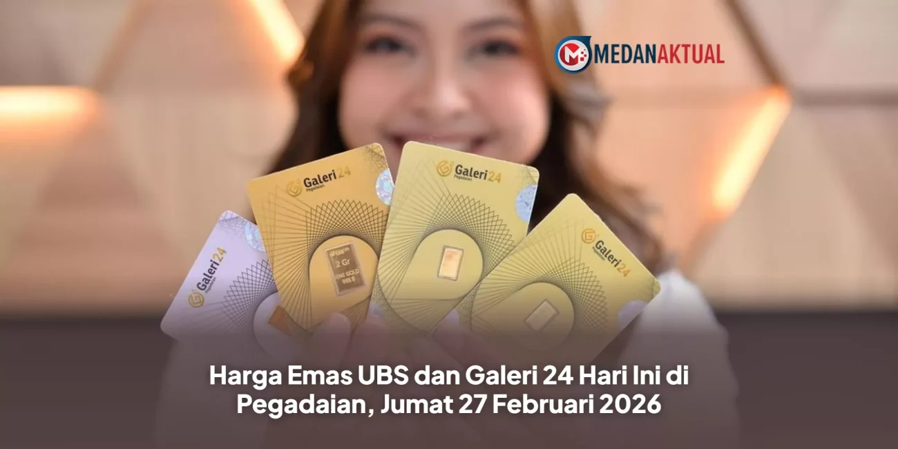 Harga Emas Hari Ini Jumat 26 Juni 2026: Galeri 24 dan UBS Turun, Antam Bertahan