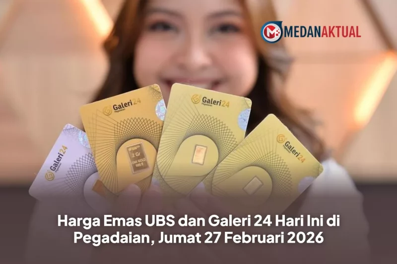 Harga Emas Hari Ini Jumat 26 Juni 2026: Galeri 24 dan UBS Turun, Antam Bertahan