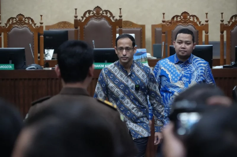 Nadiem Makarim Divonis 10 Tahun Penjara, Ini Ringkasan Perkara Hingga Tuntutan 18 Tahun Penjara