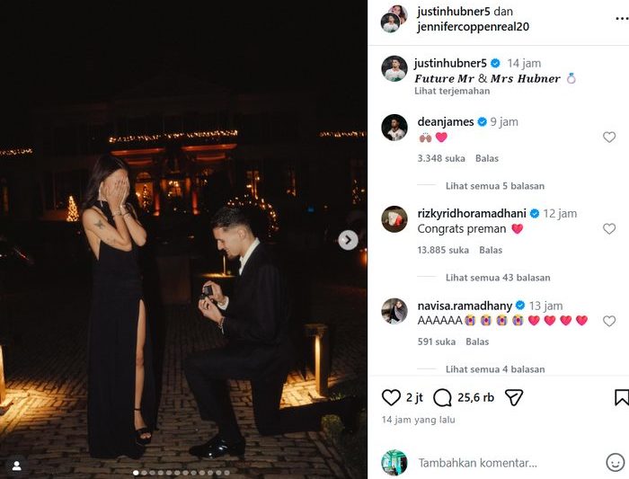 Resmi Jadi Istri Justin Hubner, Jennifer Coppen Ungkap Tabiat Sang Suami: Aslinya Takut Sama Istri [titlebase]