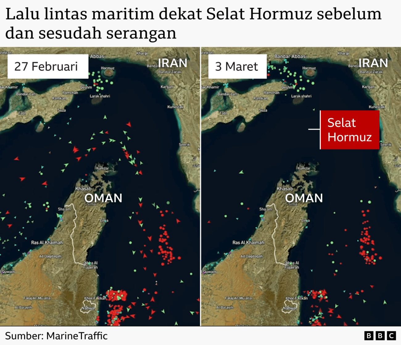 Terjebak di Selat Hormuz selama hampir 100 hari — 'Hanya ada satu jalan keluar'