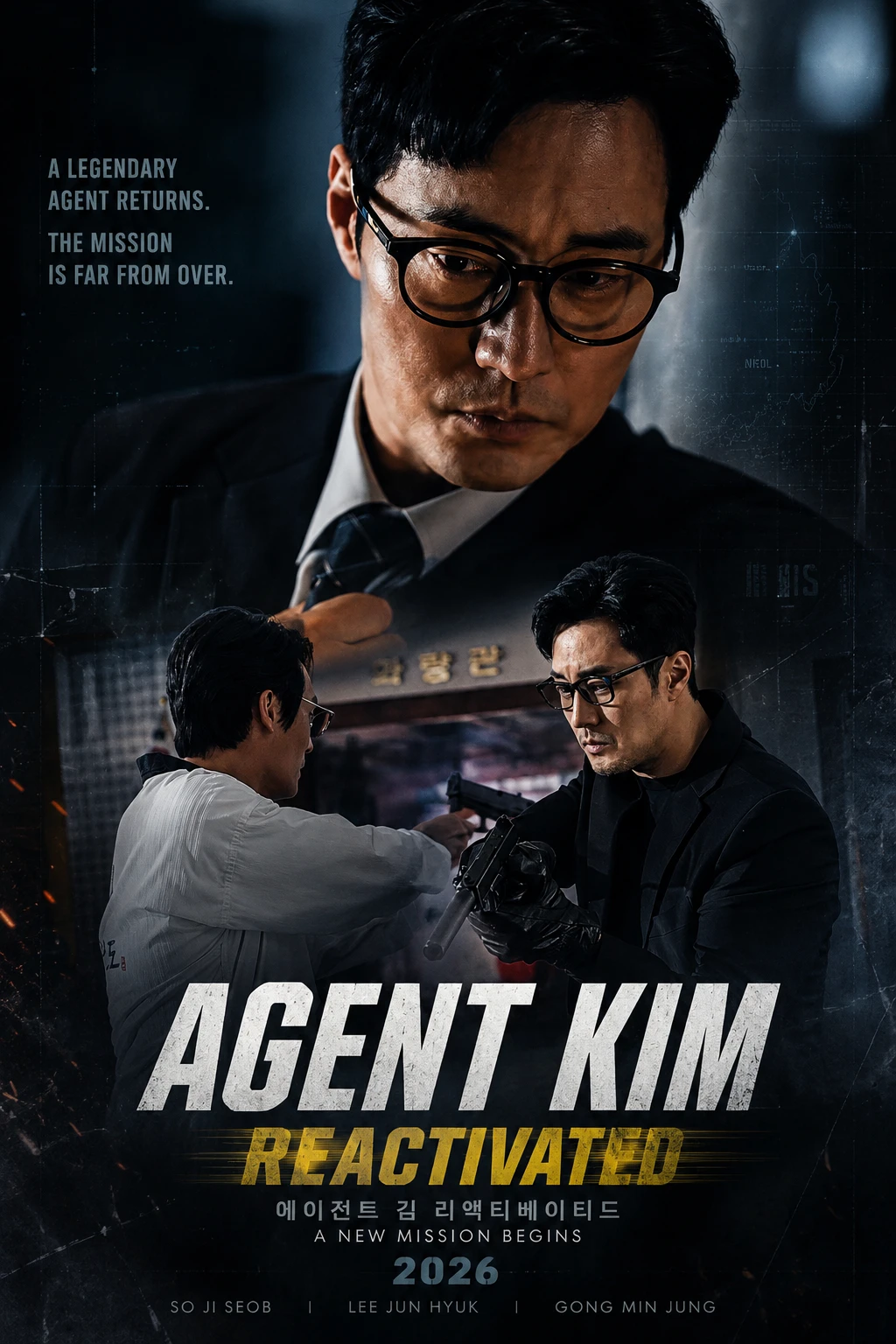 Agent Kim Reactivated Sukses Raih Rating No. 1, So Ji Sub, Choi Dae Hoon, dan Yoon Kyung Ho Pemotretan dengan Allure Korea