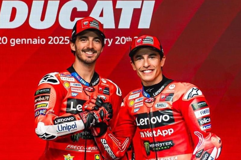 Bagnaia dan Marc Marquez Ikut, Tapi 4 Pembalap Top Ducati Lainnya Absen di Ducati Week