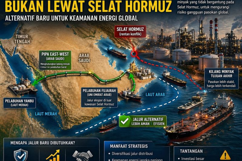 Gebrakan Terbaru Irak: Siapkan Jalur Minyak Alternatif, Kurangi Ketergantungan pada Selat Hormuz