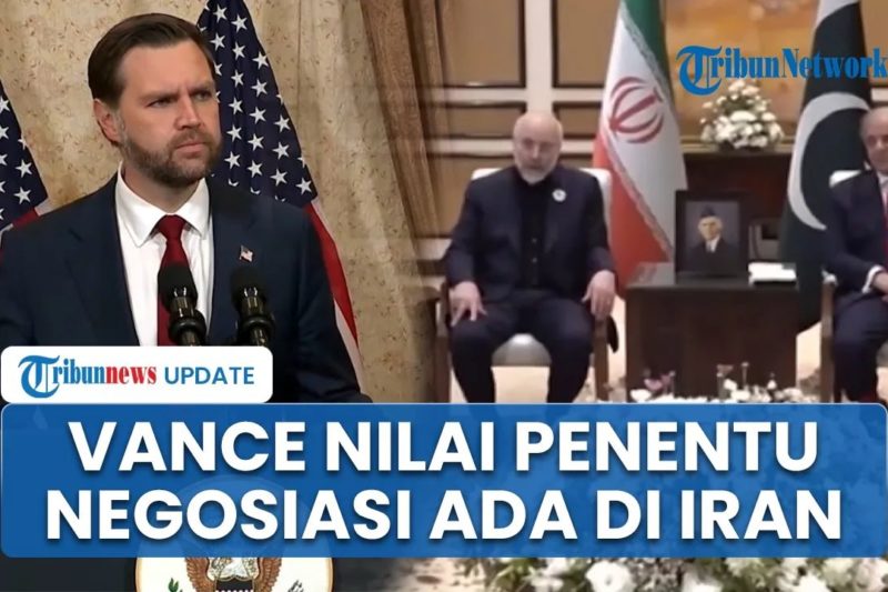 Iran Bantah Ada Pembicaraan Lanjutan di Qatar, JD Vance: Itu Cuma Taktik Negosiasi Persia