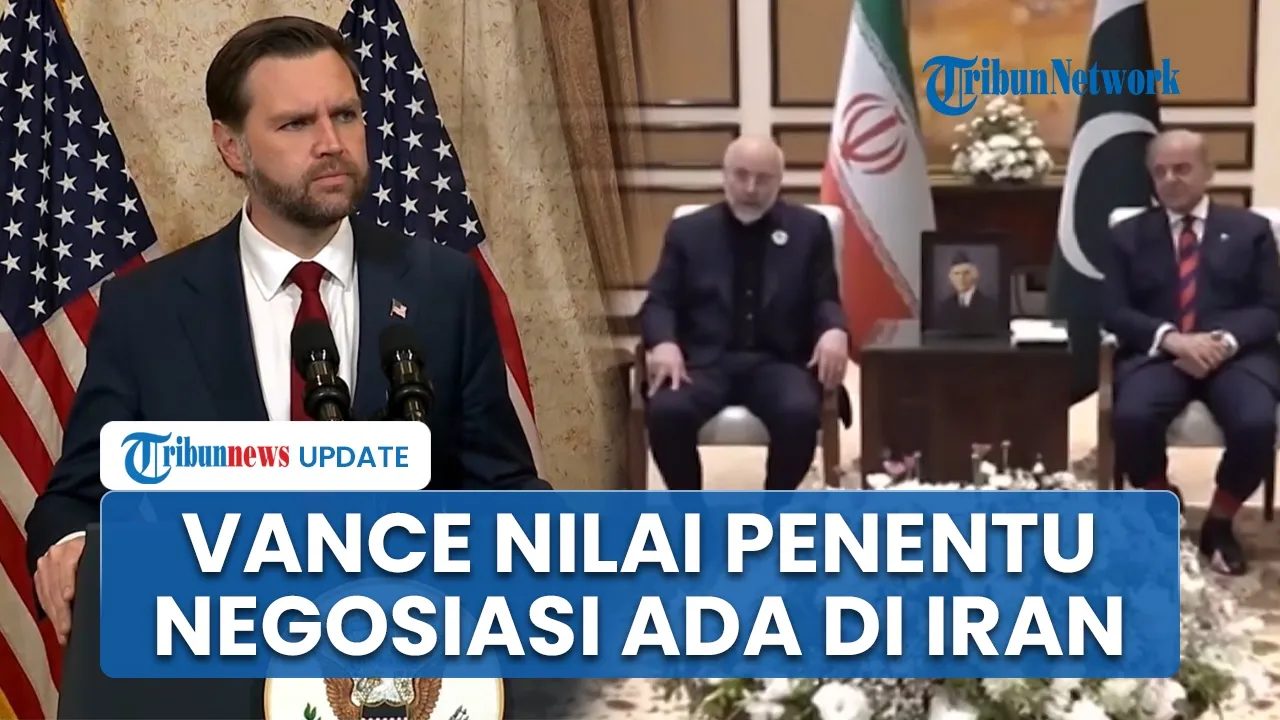 Iran Bantah Ada Pembicaraan Lanjutan di Qatar, JD Vance: Itu Cuma Taktik Negosiasi Persia