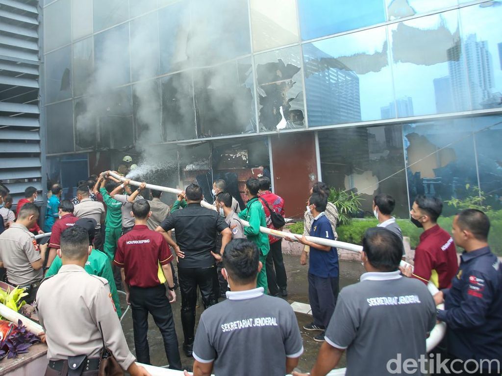 Kebakaran di Gedung Theater Jakarta, Diduga Akibat Korsleting Listrik