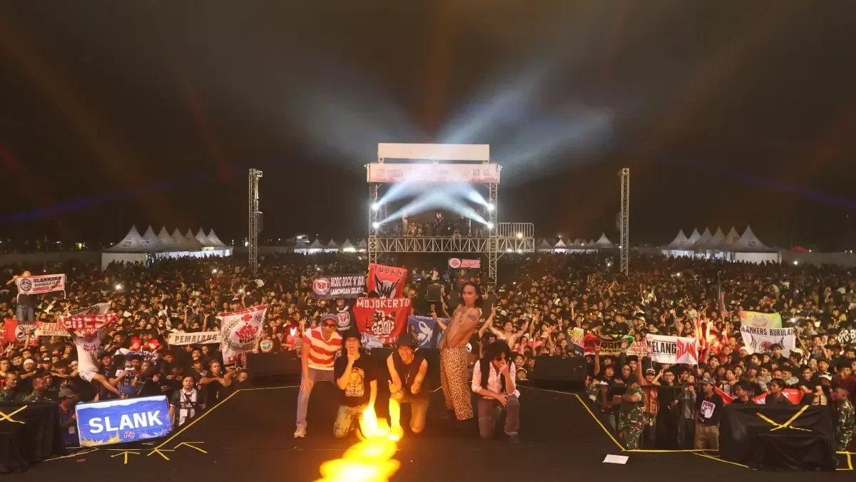 Konser HS Hey Slank di Bandung Sukses Memecahkan Rekor, 25 Ribu Penonton Hadir, Kaka Bawakan 18 Lagu