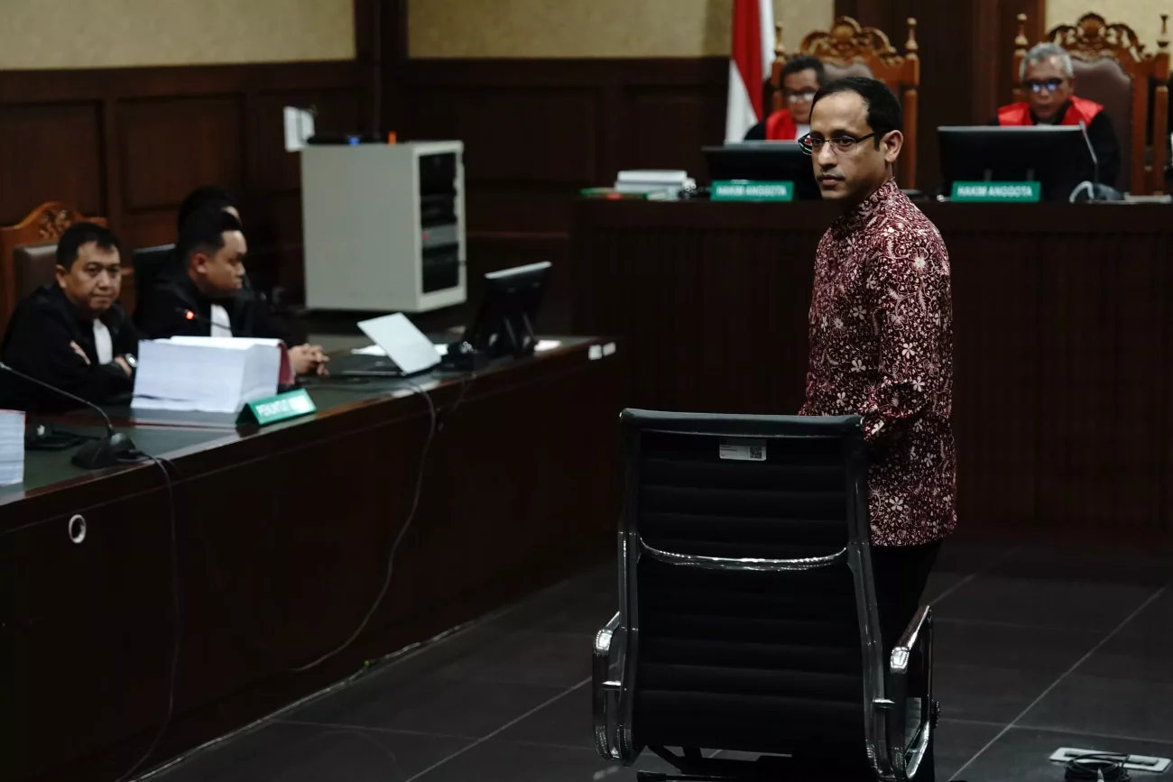 KY Bakal Pelajari Laporan Nadiem Soal 4 Hakim Pengadilan Tipikor