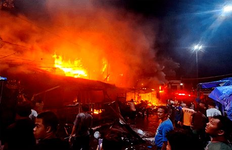 Pasar Nauli Sibolga Terbakar: 500 Kios Hangus, Kerugian Capai Rp 10 Miliar, Masyarakat Terkena Dampak