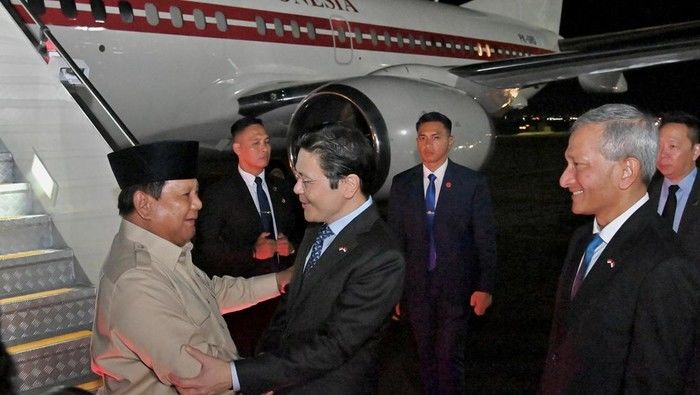 PM Singapura Lawrence Wong Tiba di Jakarta, Disambut Menlu Sugiono: Menguatkan Hubungan Bilateral