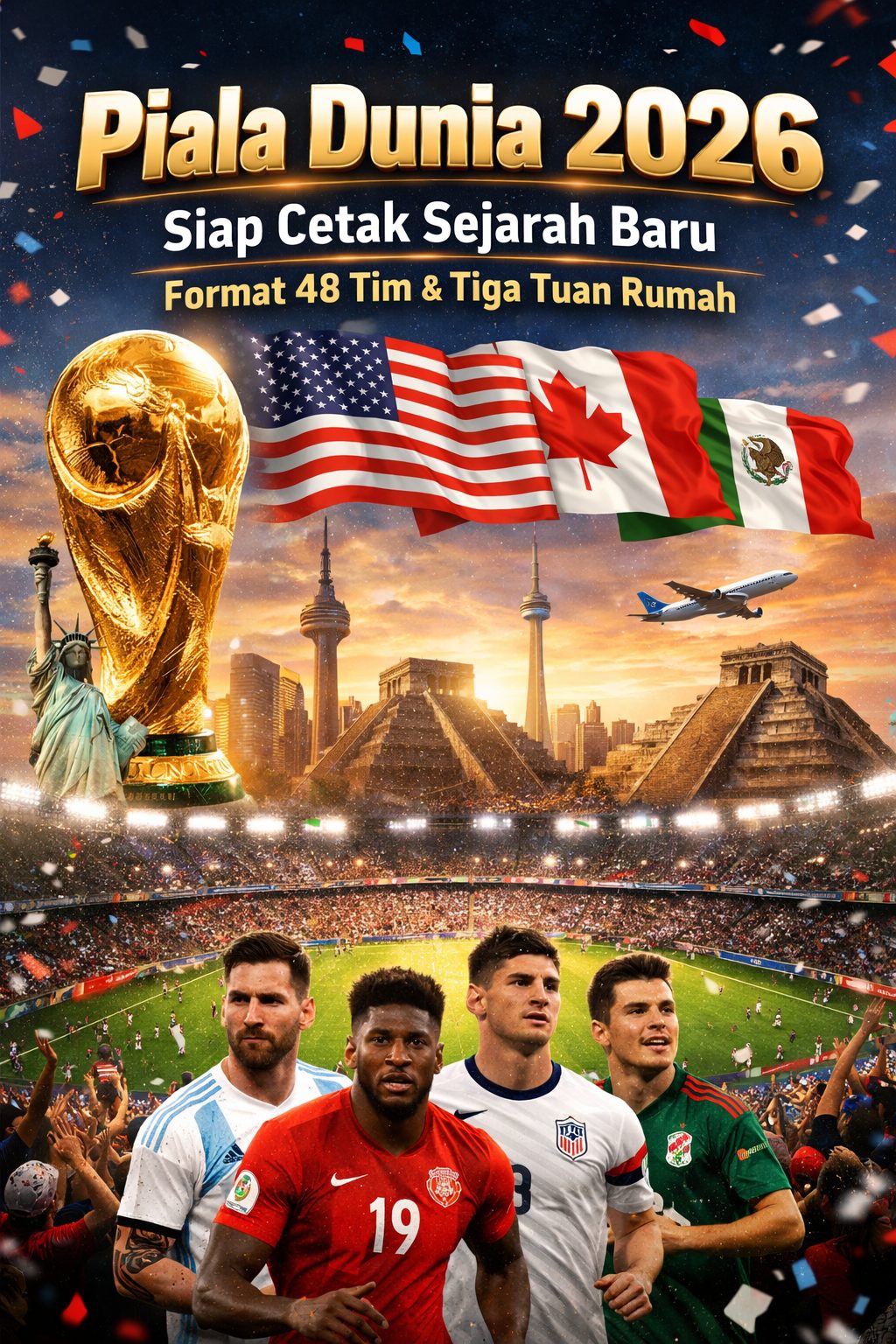 Tom Cruise Ikut Meriahkan Pertunjukan Khusus Final Piala Dunia 2026, Siap Menghibur Penonton