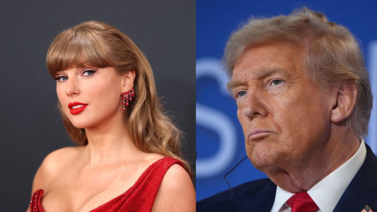Trump Geger Sendiri Saat Taylor Swift Menikah, Pasang Poster Tandingan Respons Pesta Sang Penyanyi