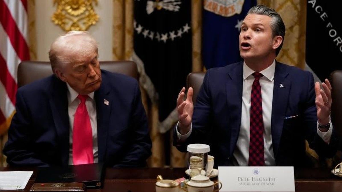 Trump Minta Tambahan Rp1.568 T, Pete Hegseth Berang Saat Ditanya Ujung Perang