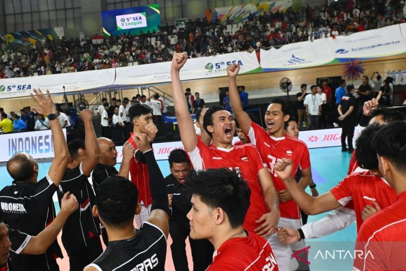 Usai Juara AVC di India, Deretan Pemain Timnas Voli Indonesia Tampil di Turnamen Tarkam di Wonogiri