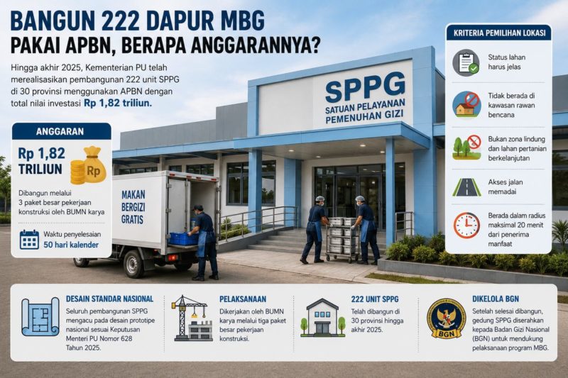 BGN Temukan 414 SPPG Bermasalah, Sebanyak Rp 311 Miliar Dana MBG Dikembalikan ke Negara